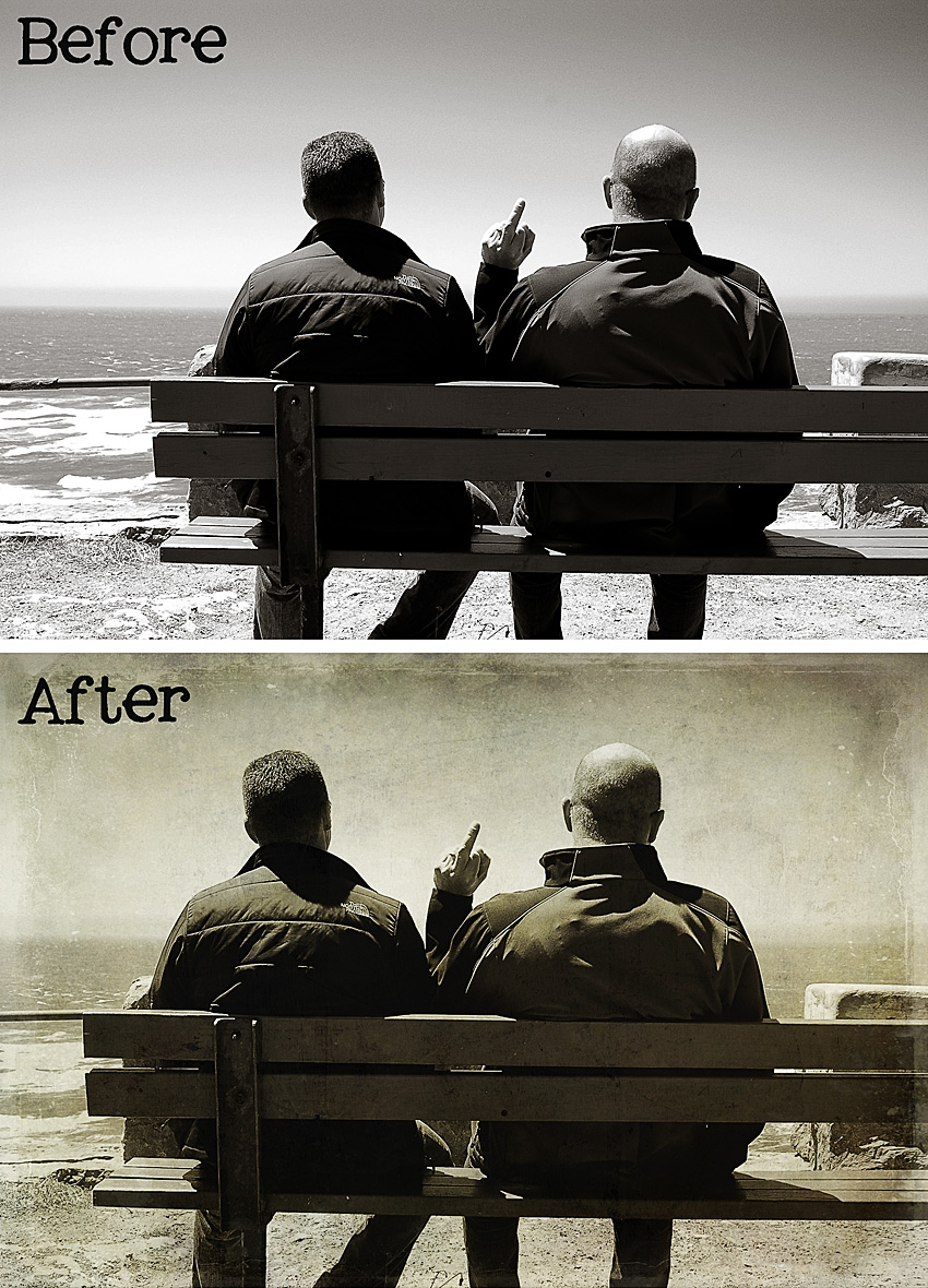 Old Friends Before and After