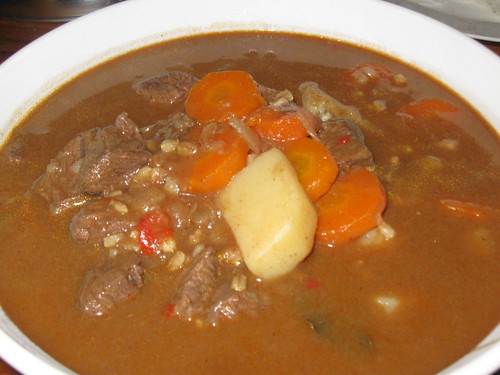 Beef and barley stew
