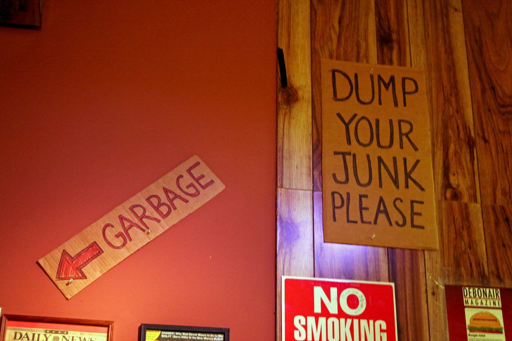 Dump Your Junk...Please