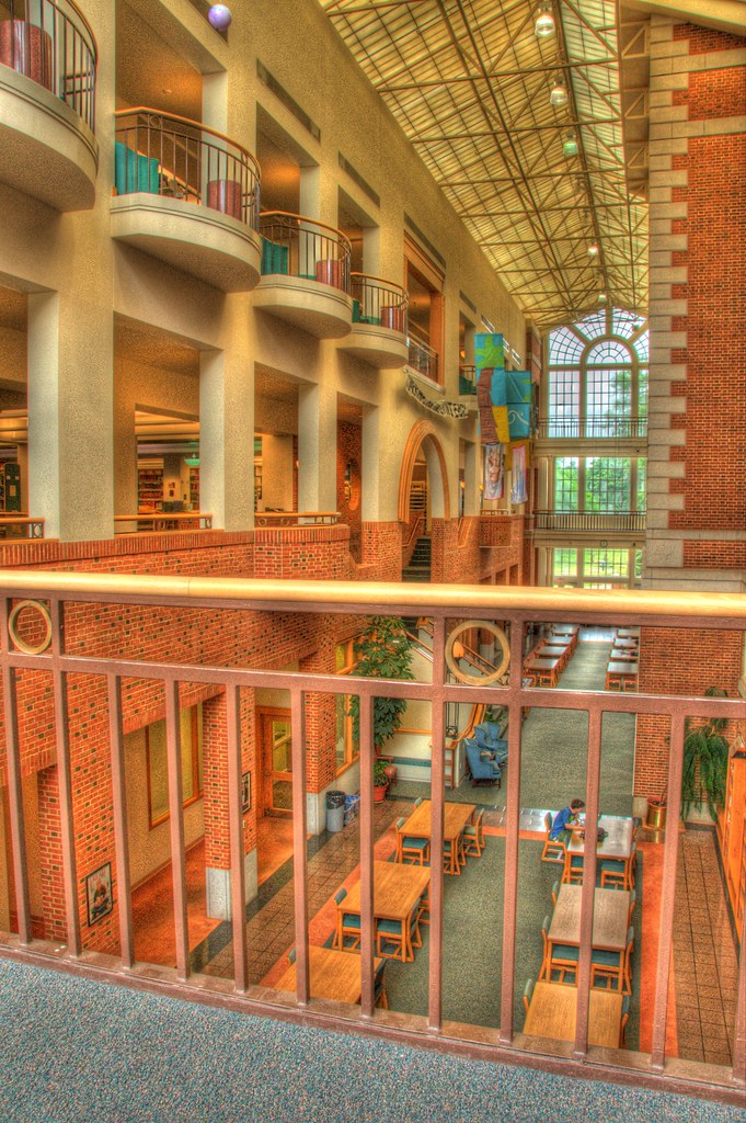 Z. Smith Reynolds Library Atrium