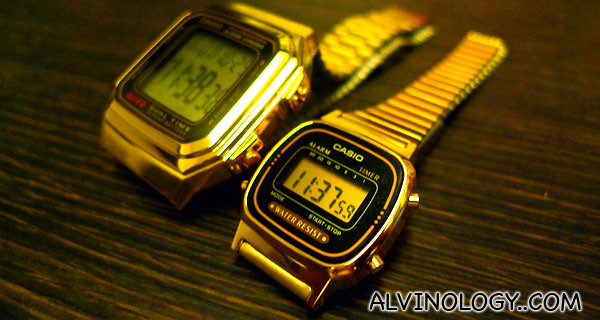 Gold watches for golden memories