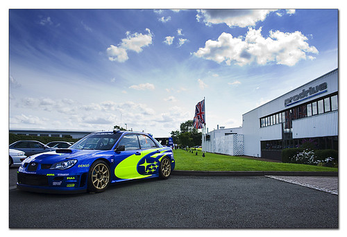 Peter Solberg WRC Subaru Impreza at home originally uploaded by 