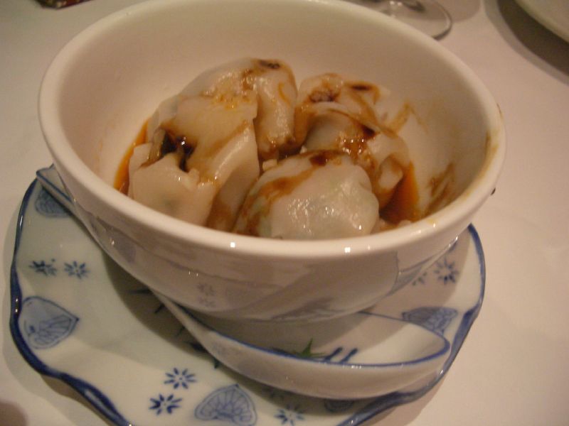 Posh chilli oil dumplings at Post Deng Cafe