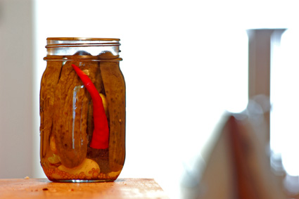 Pickles with chilli