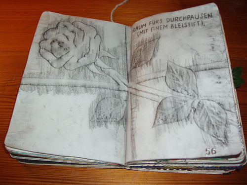 Wreck This Journal: Do Some Rubbings With A Pencil.