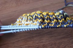 start to my mom's sock - FROGGED