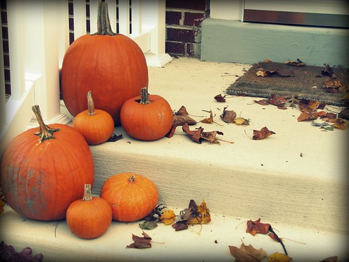 Fall Pumpkins Steps