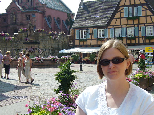 Heather in Eguisheim, France