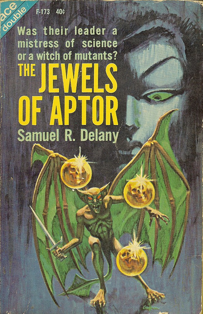 Jack Gaughan - Cover Illustration for Samuel R. Delany - Jewels of Aptor, 1962 