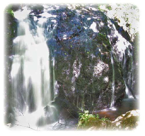MIll Creek Falls, rounded corners