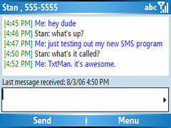 ThreadSMS-txtman by TechBlo.com