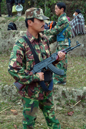 AK 47 and comrade Bharat by Kashish Das Shrestha