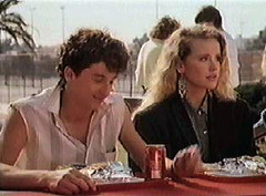 Ronnie and Cindy (Amanda Peterson) at lunch