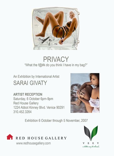 Red House Gallery Privacy Invite