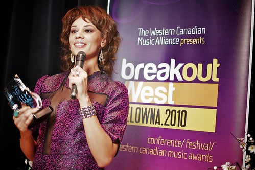 Breakout West WCMA Awards 2010