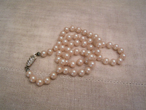 Pearls, pearls, pearls.