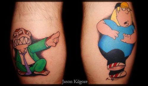 Tattoo Jason Kilgore. Family Guy by Jason Kilgore