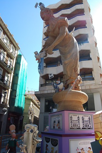 Foguera Plaza Gabriel Miró