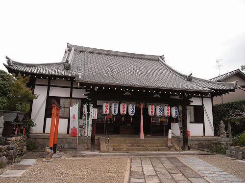 新薬師寺近くに建つ小さな古刹『不空院』奈良市高畑