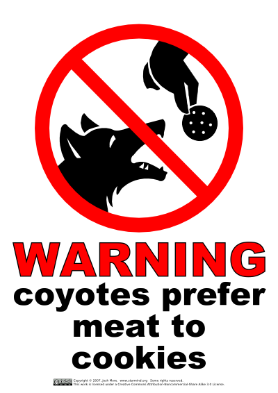 warning_coyotes_prefer_meat_to_cookies