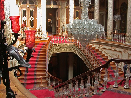 Dolmabahçe palota belülről