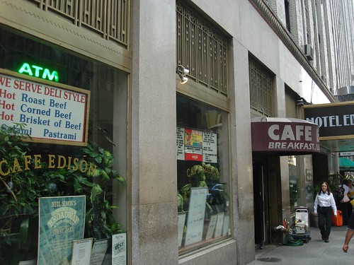 Cafe Edison, Midtown NYC