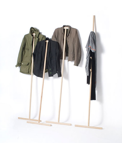 Kleiderstiele by Johanna Dehio, Wardrobe stick, coat rack