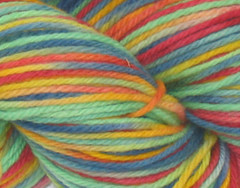 Sunset in Venice on Rambouillet Worsted - 4 oz (WW)