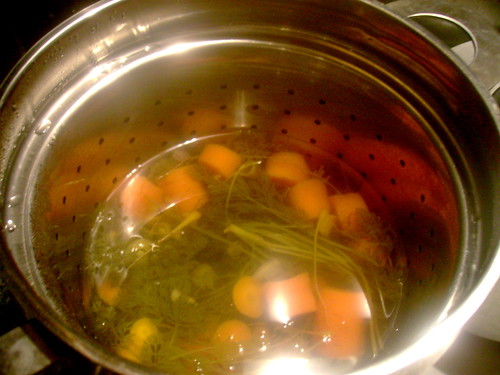 The vegetable stock