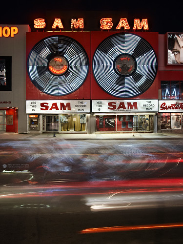 Picture of the Flagship Sam the Record Man store in Toronto