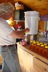 Bottling the honey