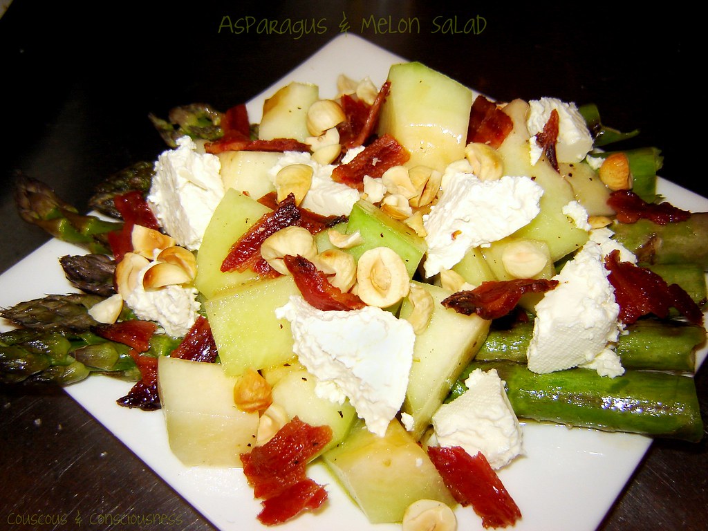 Asparagus & Rock Melon Salad 2, edited