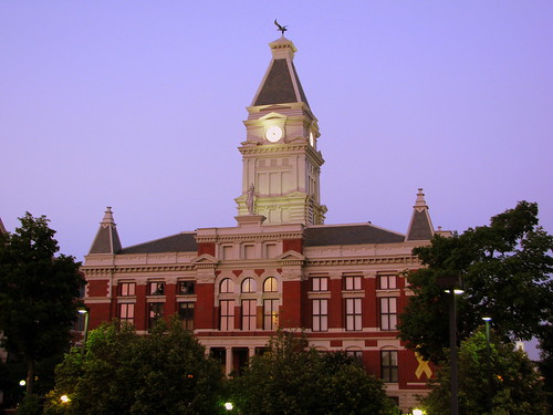 Montgomery Co. Courthouse at Dusk