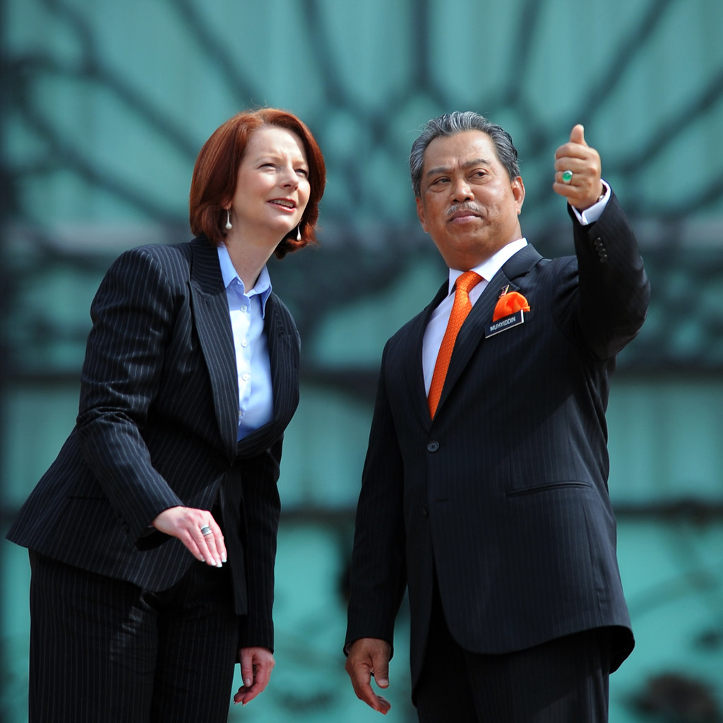 High Level Chat | Julia Gillard (Left) | Muhyiddin