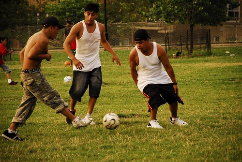 A Futbol Game in Sunset Park 1