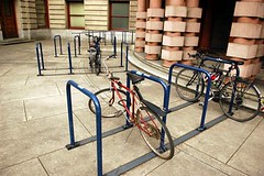 city hall bike racks