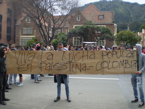Marcha apoyo a Palestina / Gaza en Bogotá, Colombia - 20090106 - 1061763