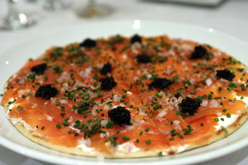 caviar pizza