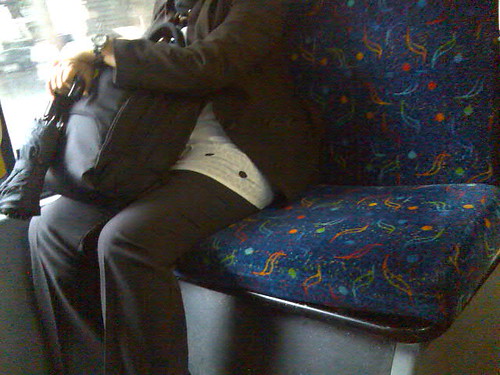 How to sit on a bus