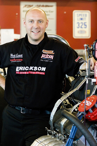 Drag racer Rob Atchison
