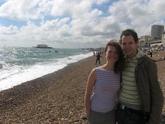 4. lucy and ben on the beach