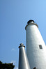 Ocracoke Lighthouse  (and tiny friend lighthouse)