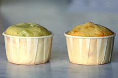Honeydew and Cantaloupe Cupcakes