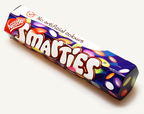 Smarties Candy Roll. I reviewed Smarties a couple