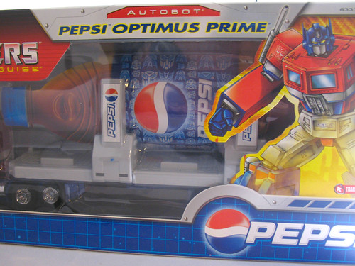 Hasbro Pepsi Optimus Prime