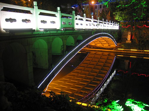 Canal at night - Yangzhou, China