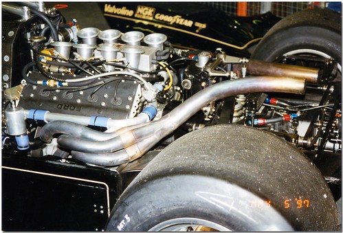 cosworth formula 1 engine. Lotus Ford Cosworth DFV F1 Engine. 1997 FIA Thoroughbred GP Cars Silverstone. | Flickr - Photo Sharing!