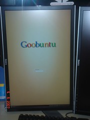 Goobuntu log in screen