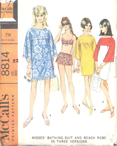 Beach Robe Pattern, 1967