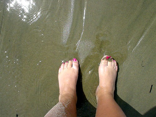 Toes, summer, beach